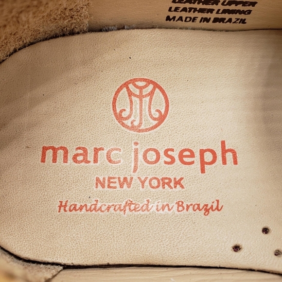 Marc Joseph | NIB Lexington Tan Nobuck Preppy Classic Leather Loafers Girl's 1 - Picture 13 of 14